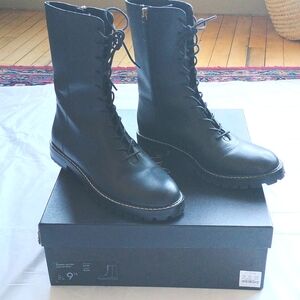 J Crew women's lace up boots size 9.5